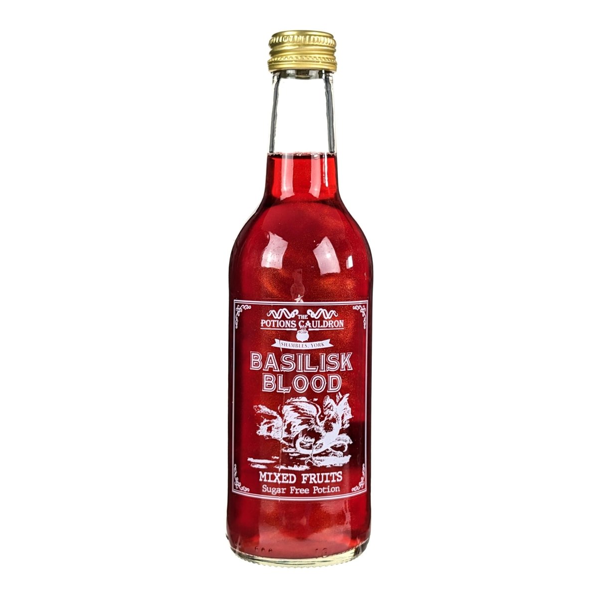 The Potions Cauldron Basilisk Blood Potion - Mixed Fruit 330ml - Candy Mail UK