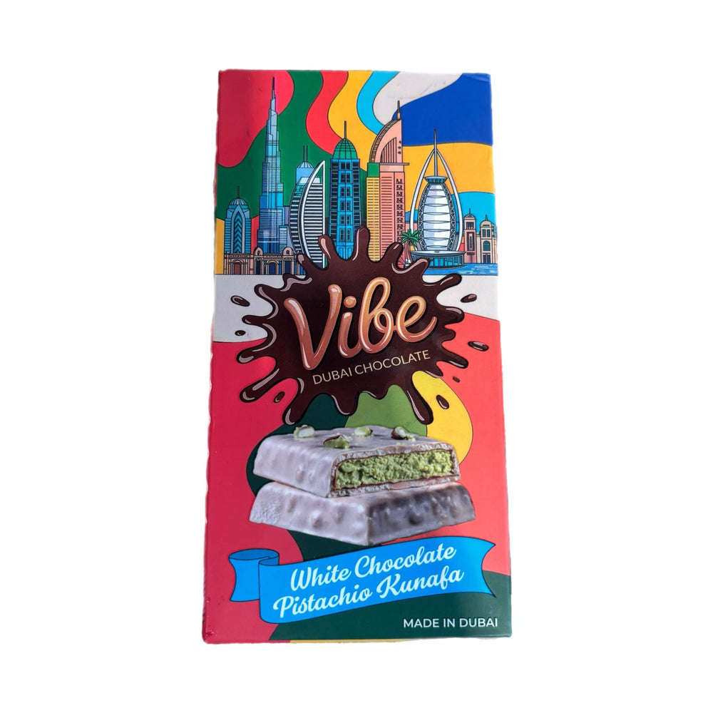 Vibe Dubai White Chocolate Pistachio Kunafa 200g