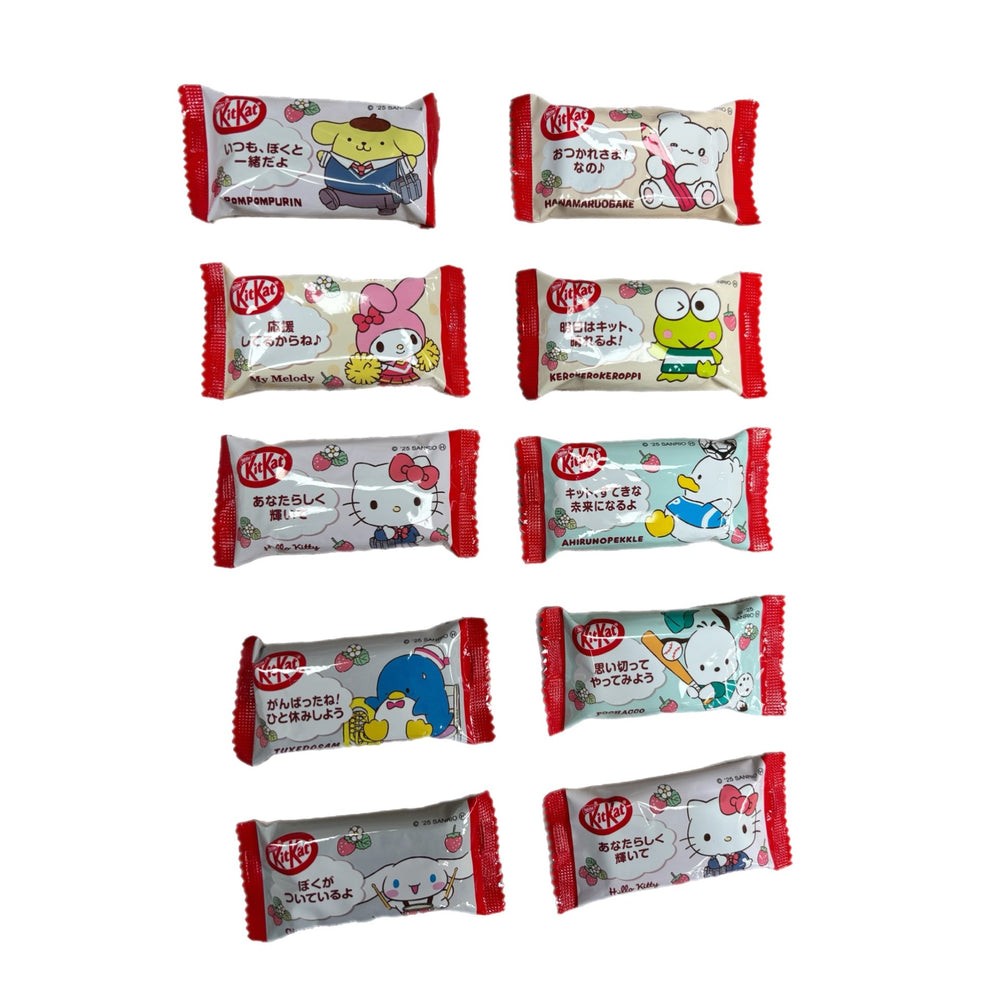 Kit Kat Sanrio Japan  Strawberry Milk Single 11g
