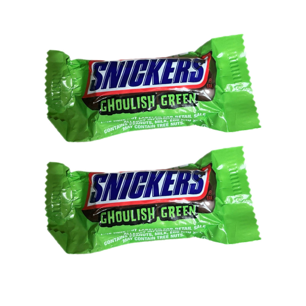 Snickers Ghoulish Green Fun Size Two Pack 2 x 16g
