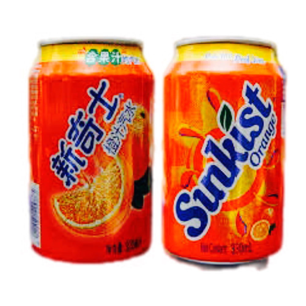 Sunkist Orange Soda (China) 330ml