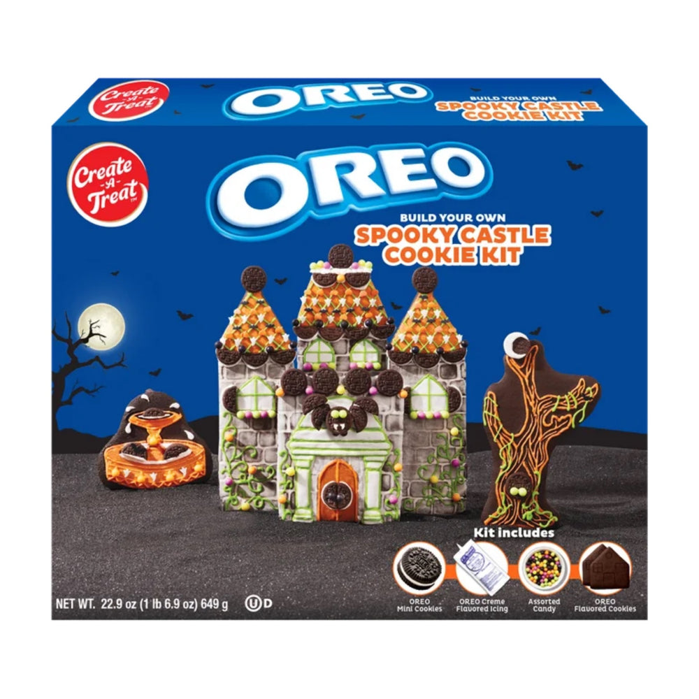 Oreo Build your Own Spooky Castle Cookie Kit 649g