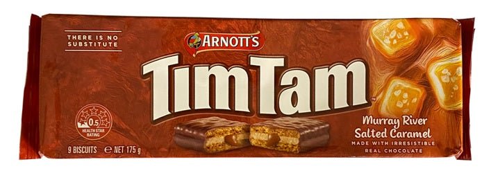 Tim Tam Crafted Collection Murray River Salted Caramel 175g - Candy Mail UK