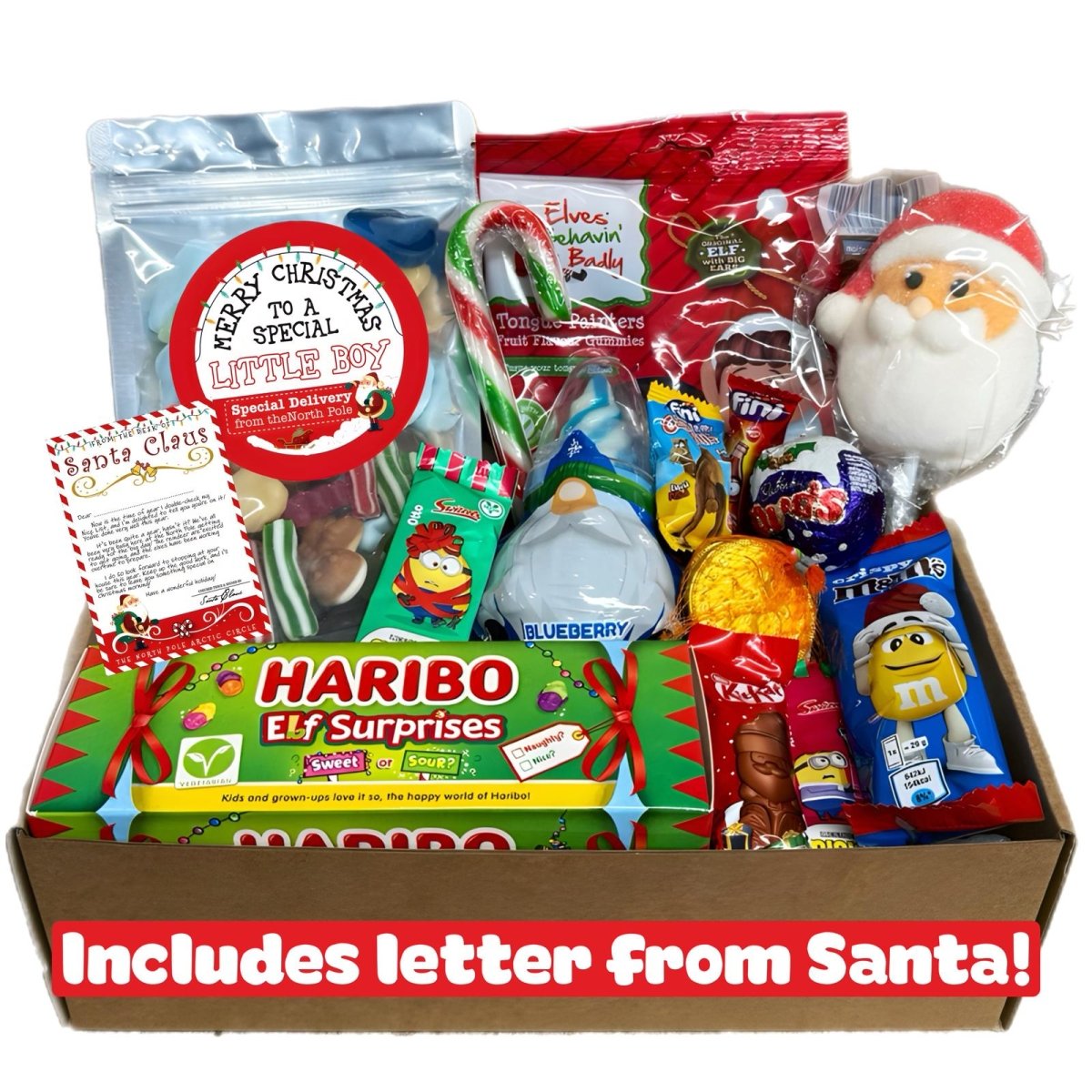 To A Special Little Boy Christmas Sweet Box - Candy Mail UK