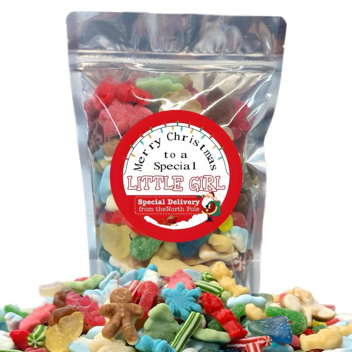 
                  
                    To A Special Little Girl Christmas Treat Mix 250g - Candy Mail UK
                  
                