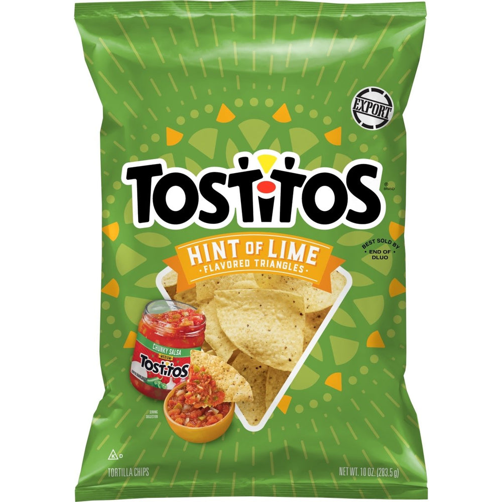 Tostitos Hint Of Lime 283g - Candy Mail UK