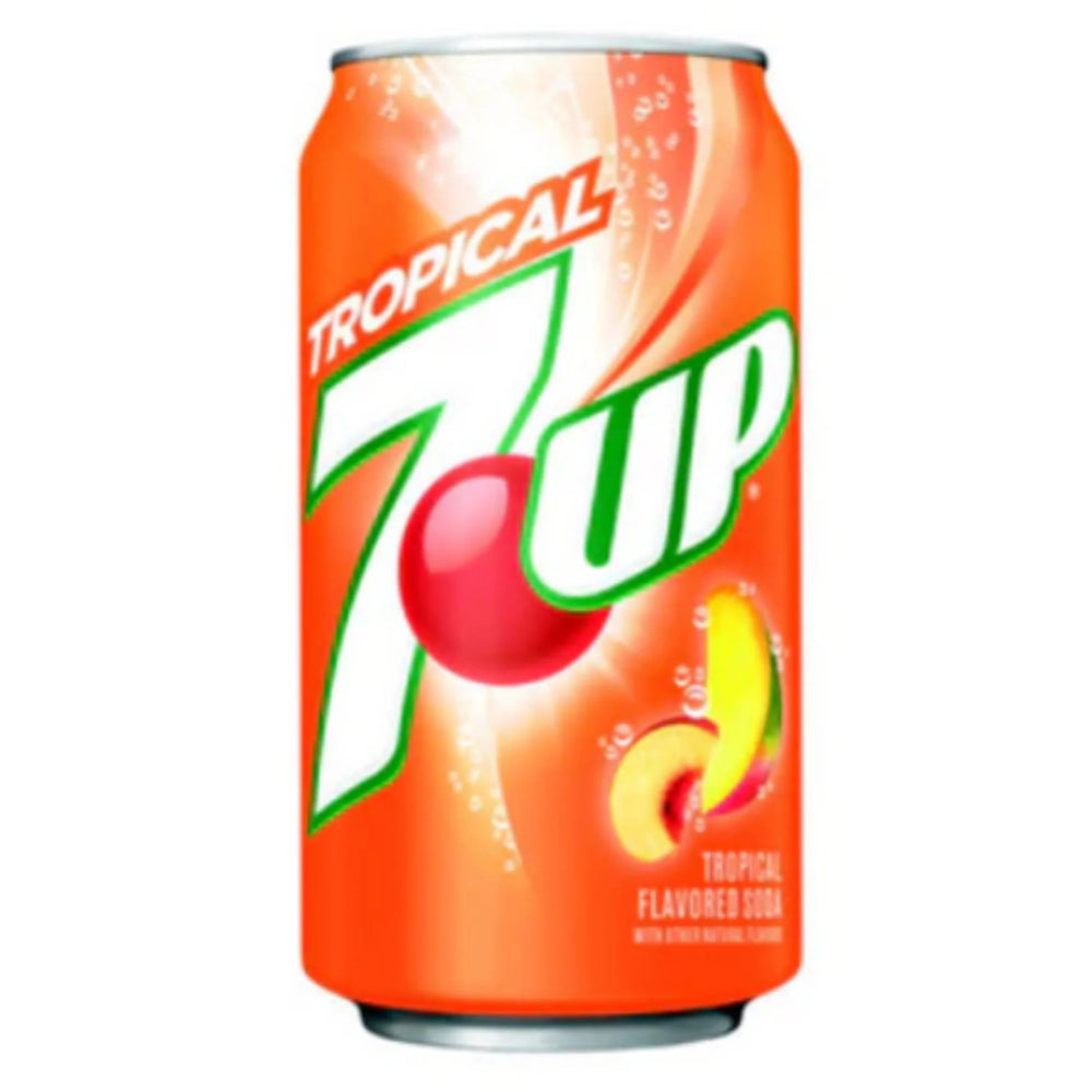 Tropical 7up 355ml - Candy Mail UK