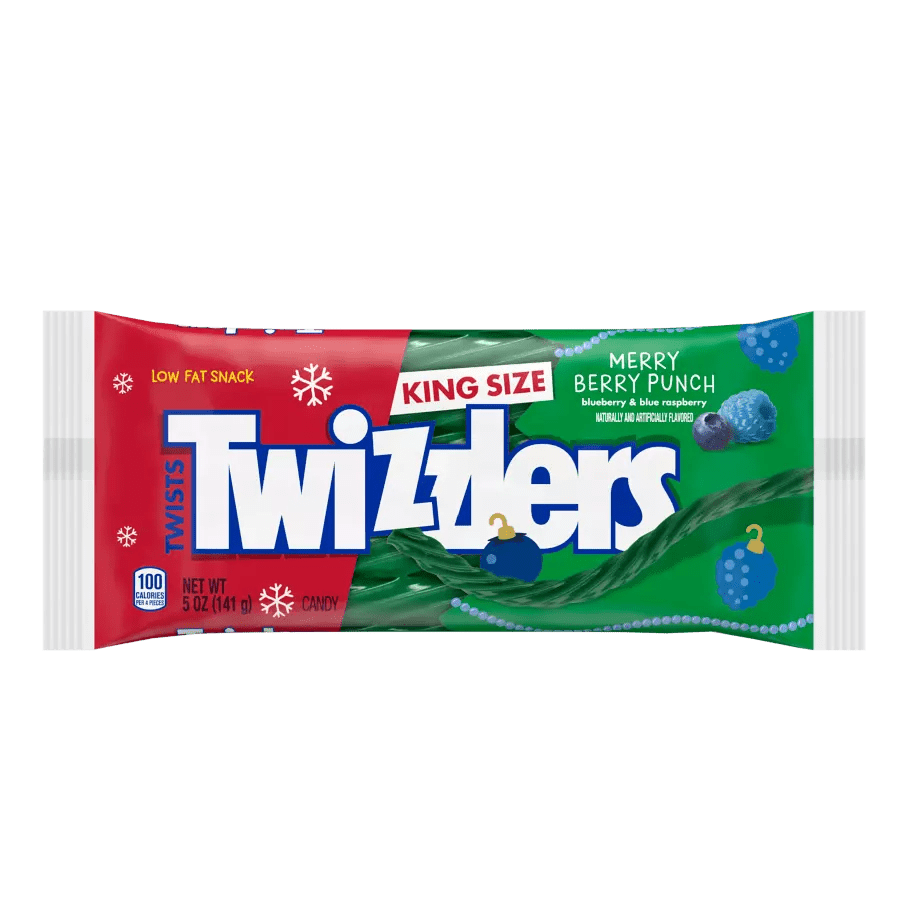 Twizzlers Twists Merry Berry Punch King Size 141g - Candy Mail UK