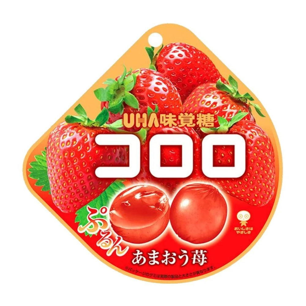 Uha Kororo Amaou Strawberry 40g Best Before (October 2024) - Candy Mail UK