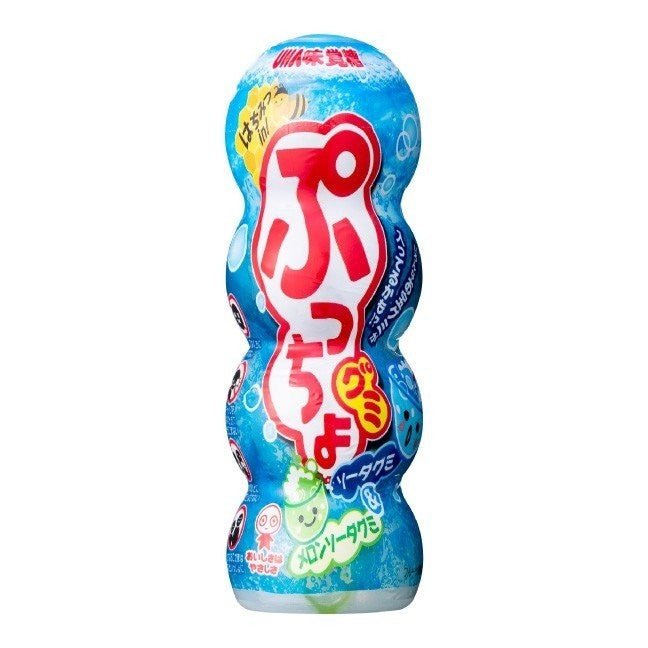 UHA Mikakuto Puccho Gummy Soda Candy Container 40g - Candy Mail UK