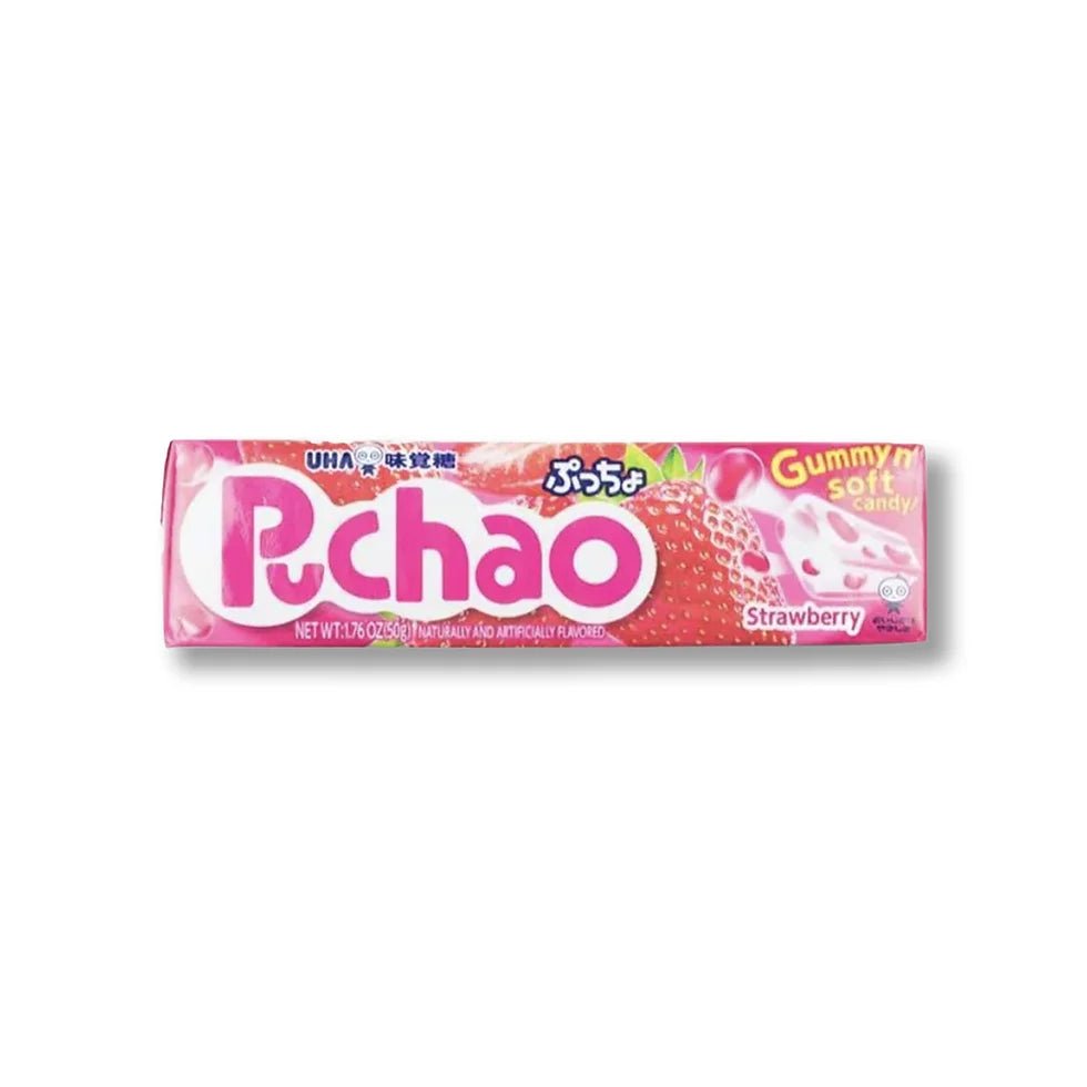 UHA Puchao Strawberry Soft Candy 50g - Candy Mail UK