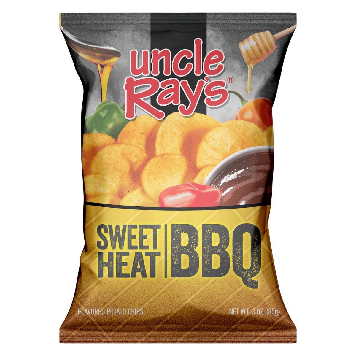 Uncle Ray's Sweet Heat BBQ Chips 85g - Candy Mail UK