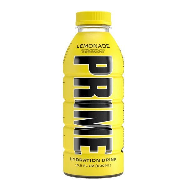 USA Prime Hydration By Logan Paul x KSI - Lemonade 500ml Best Before (06/24) - Candy Mail UK