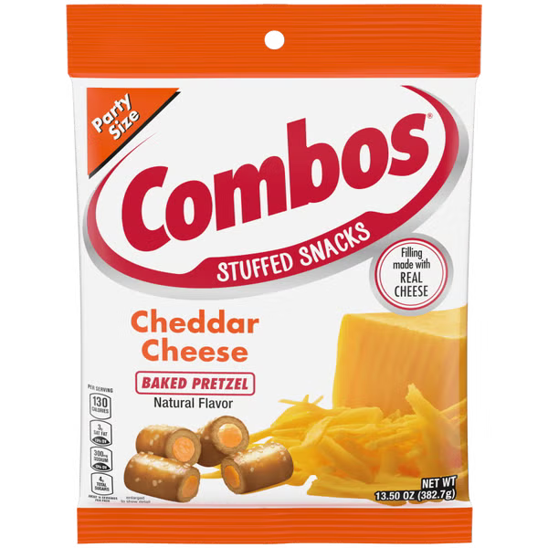 Combos Cheddar Cheese Party Size 382.7g