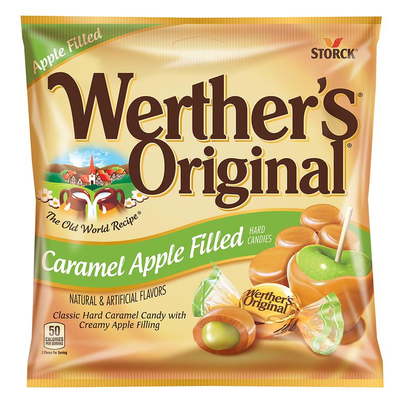 Werther's Original Caramel Apple Filled 156g - Candy Mail UK