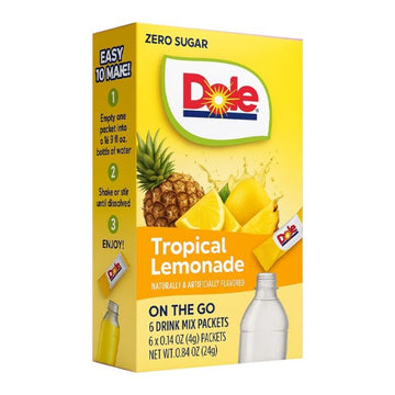 Dole Singles To Go Tropical Lemonade 24g
