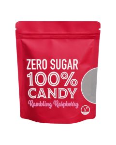 Zero Sugar 100% Candy Rambling Raspberry 120g
