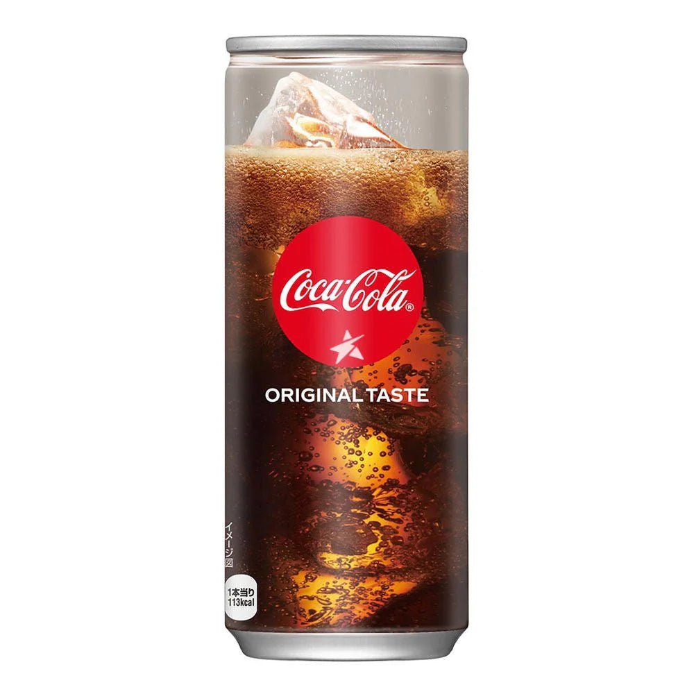 Wholesale Coca-Cola Original Taste Slim Can (Japan) 30 x 250ml - Candy Mail UK
