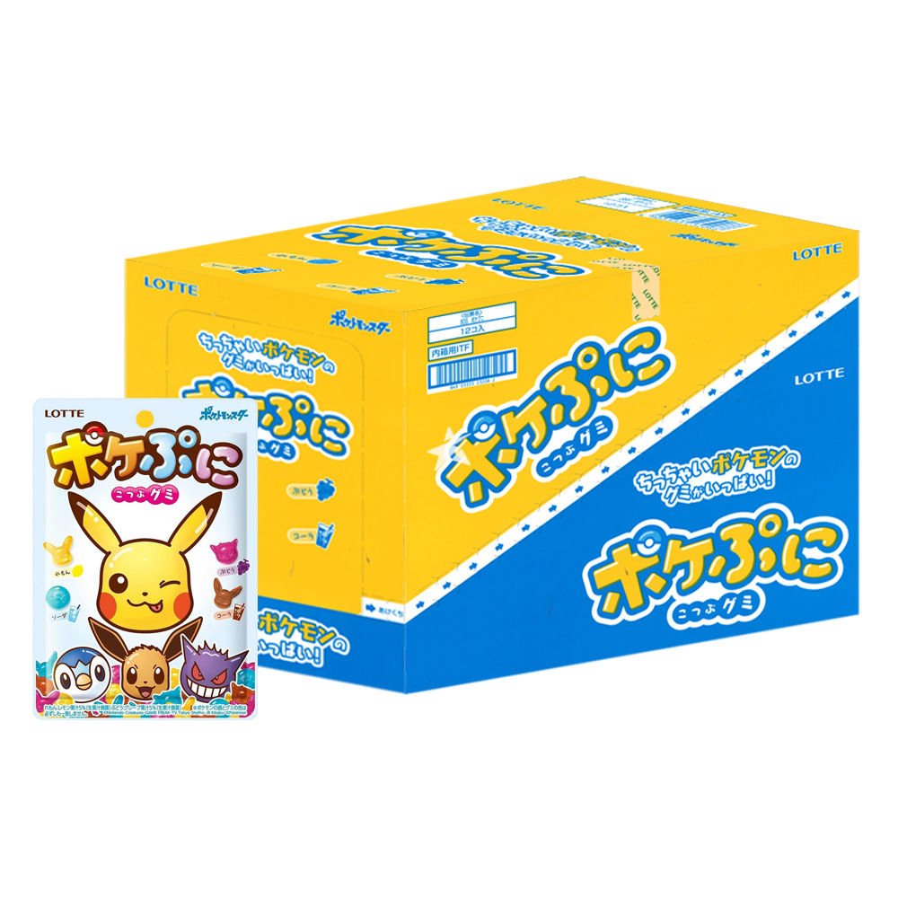 Wholesale Pokemon Poke Puni Kosubu Gummi 12 x 80g - Candy Mail UK