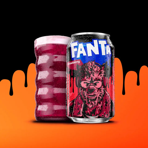 Fanta Strawberry USA Halloween Limited Edition 355ml