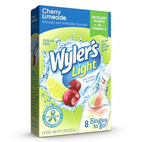 Wyler's Light Cherry Limeade Singles To Go 22g - Candy Mail UK