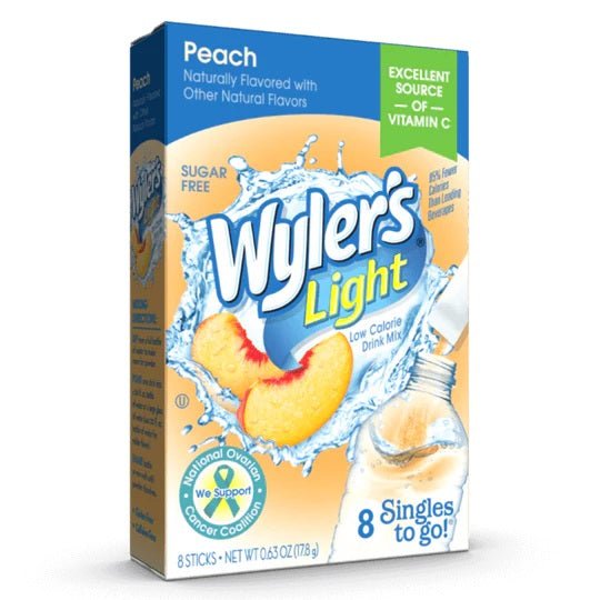 Wyler's Light Peach Singles To Go 17.8g - Candy Mail UK