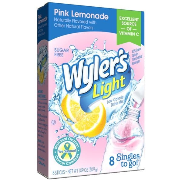 Wyler's Light Pink Lemonade Singles To Go 30g - Candy Mail UK