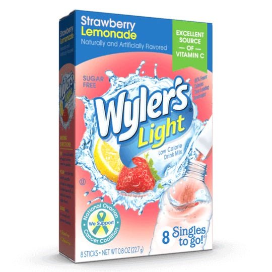 Wyler's Light Strawberry Lemonade Singles To Go 22.7g - Candy Mail UK