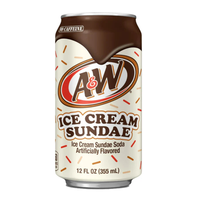 A&W Ice Cream Sundae Soda 355ml