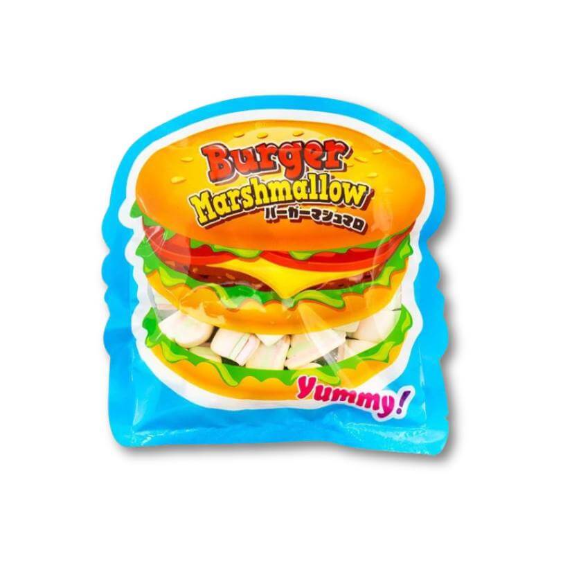 Yaokin Marshmallow Burgers (Japan) 60g - Candy Mail UK