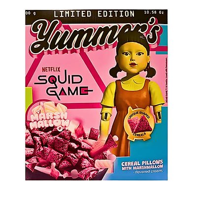 Yummer’s Squid Game Marshmallow Cereal 300g - Candy Mail UK