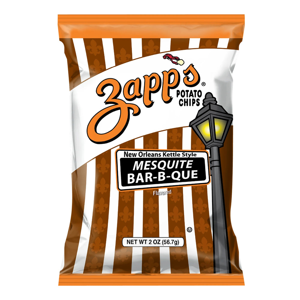 Zapp’s BBQ Kettle Potato Chips 56g - Candy Mail UK
