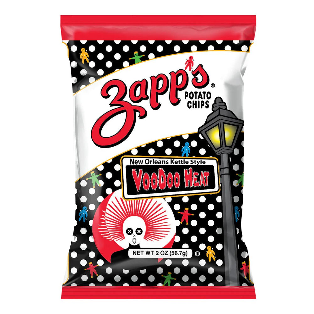 Zapp’s Voodoo Heat Potato Chips 56g - Candy Mail UK