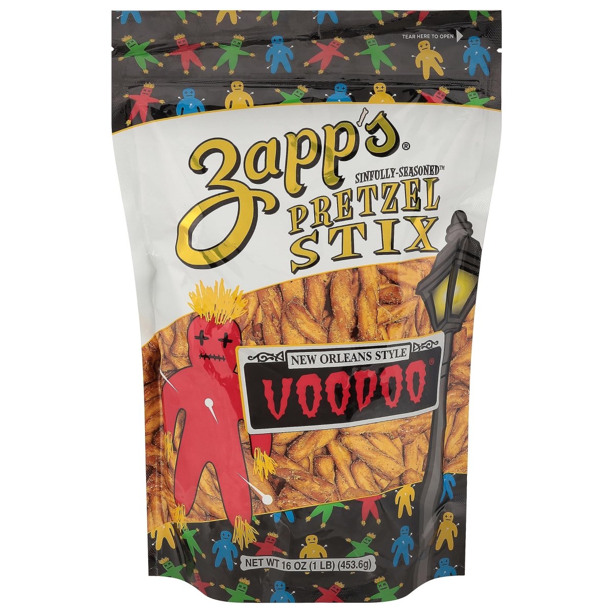 Zapp’s Voodoo Pretzel Stix Pouch 141g - Candy Mail UK