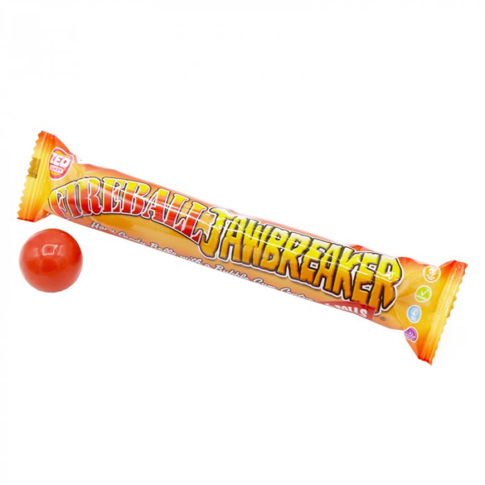 Zed Candy Fireball Jawbreaker 6 Ball Pack 49.5g - Candy Mail UK