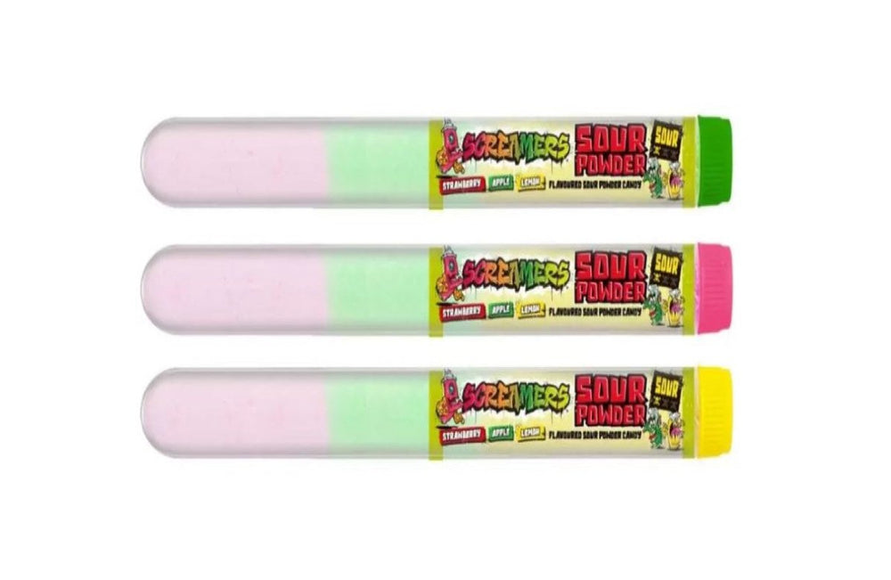 Zed Candy Screamers Powder Tubes 15g - Candy Mail UK