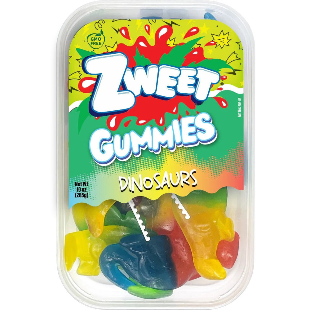 Zweet Gummies Dinosaurs 285g - Candy Mail UK