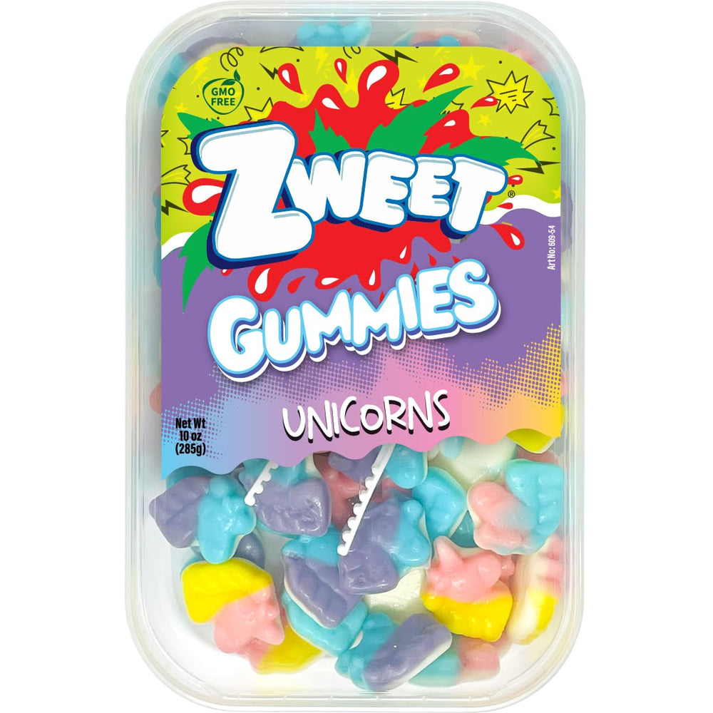 Zweet Gummies Unicorns 285g - Candy Mail UK