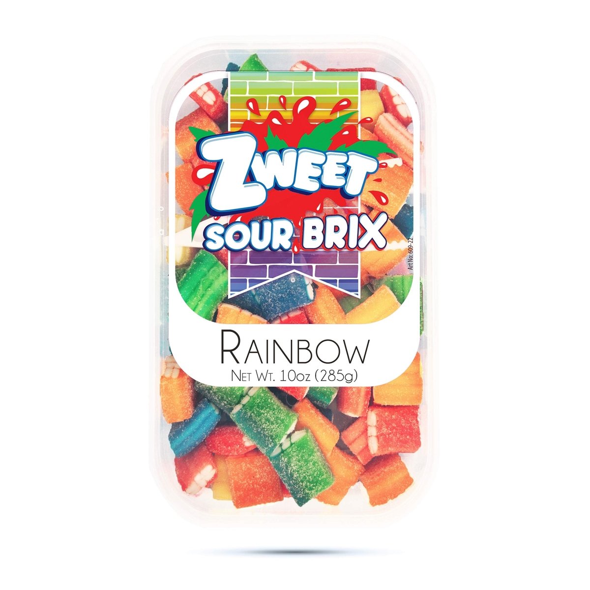 Zweet Sour Brix Rainbow 285g - Candy Mail UK