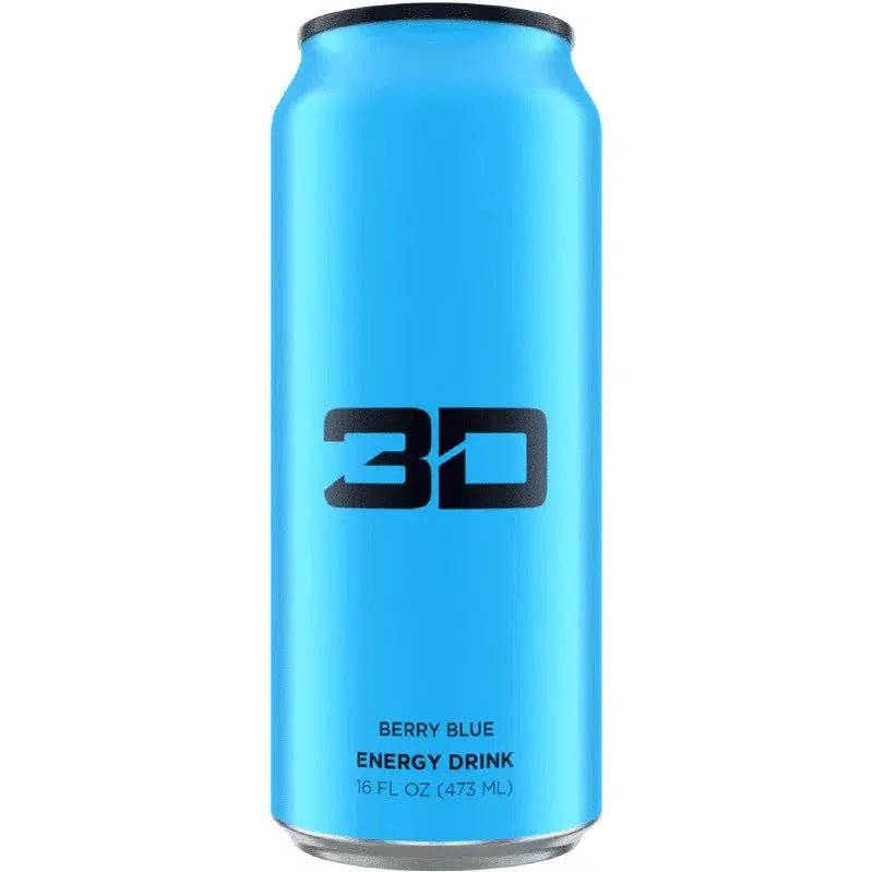 3D Energy Berry Blue 473ml - Candy Mail UK