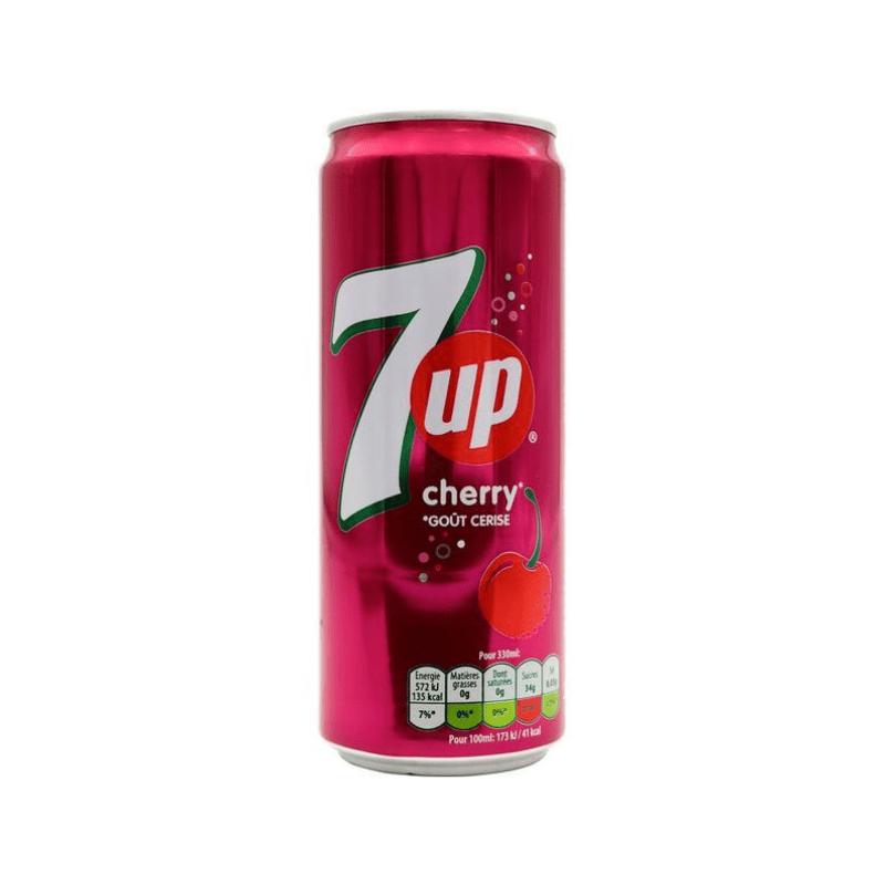 7-Up Cherry (France) 330ml - Candy Mail UK