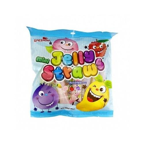 ABC Jelly Straws Assorted Flavours 200g - Candy Mail UK