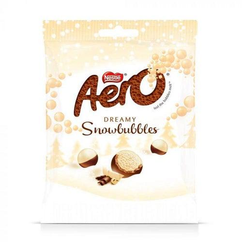 Aero Snowbubbles Bag 80g Best Before March 2022 - Candy Mail UK