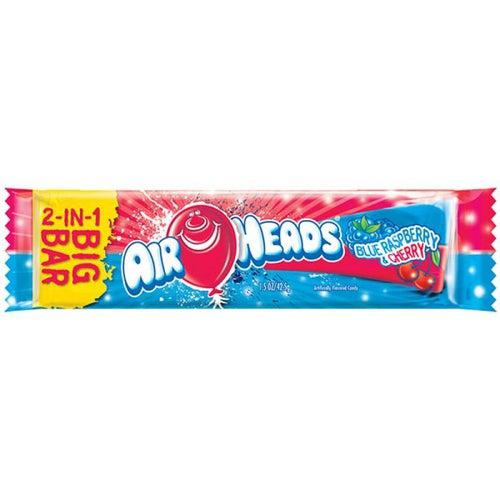Airheads Big Bar Blue Raspberry/Cherry 43g - Candy Mail UK