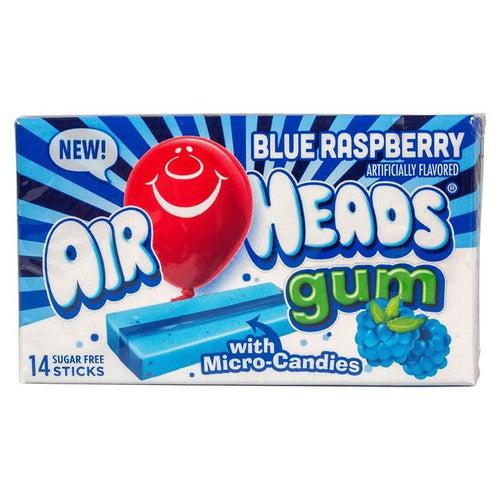 Airheads Gum Blue Raspberry 33g - Candy Mail UK