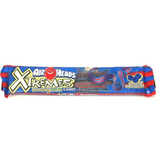 Airheads Xtreme Belts Bluest Raspberry 56g - Candy Mail UK