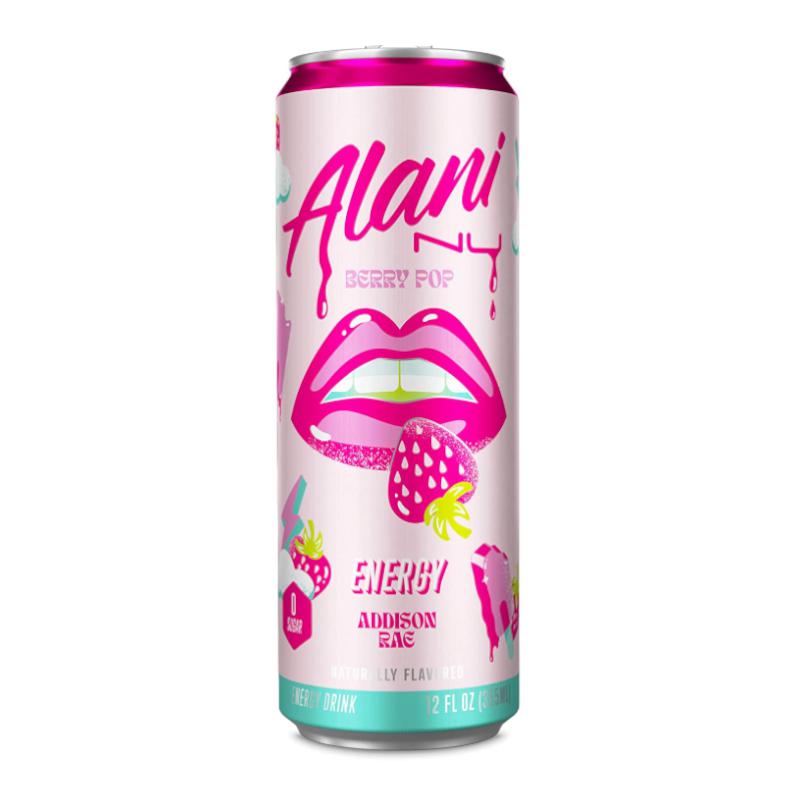 Alani Nu Berry Pop Energy Drink 355ml - Candy Mail UK