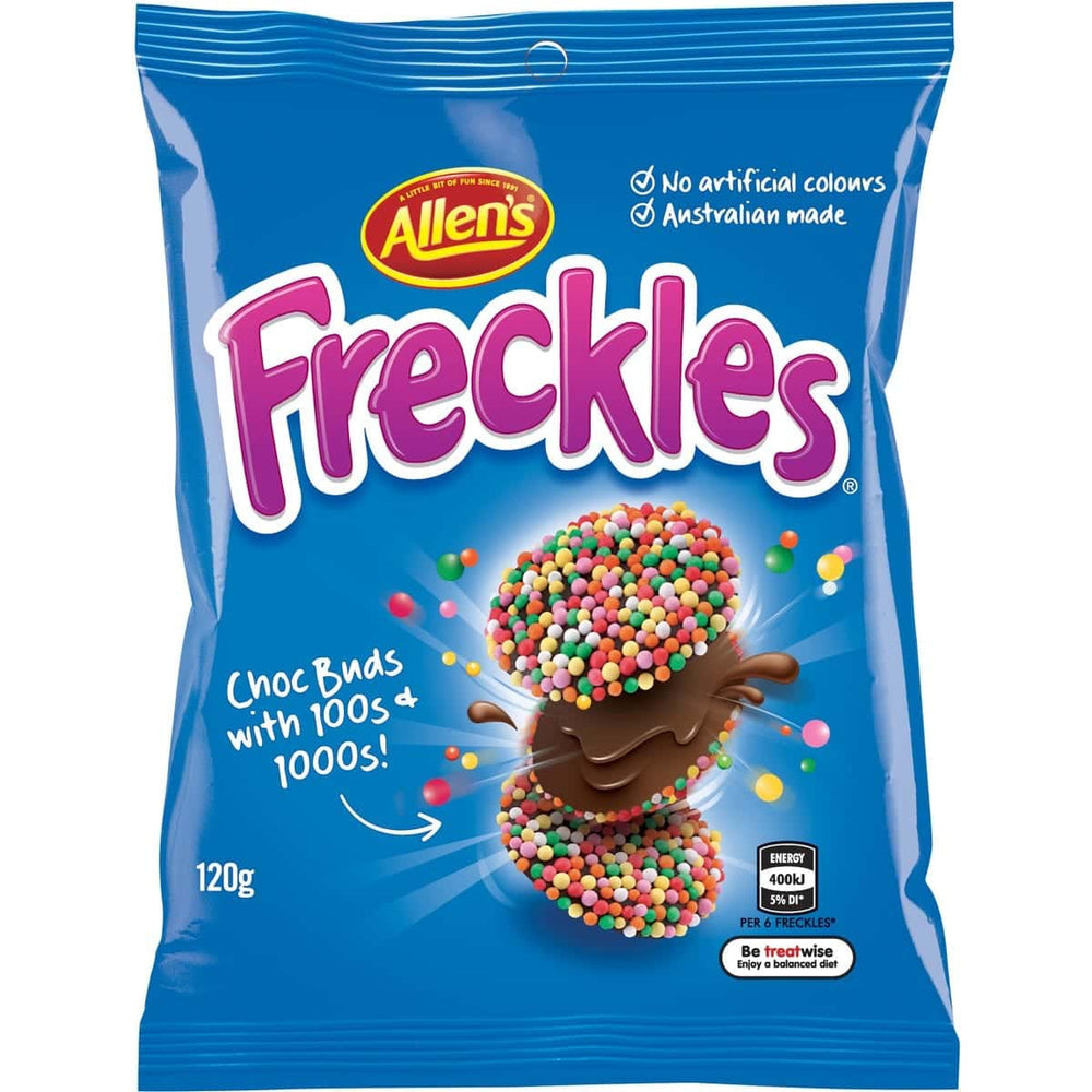 Allens Freckles 160g - Candy Mail UK