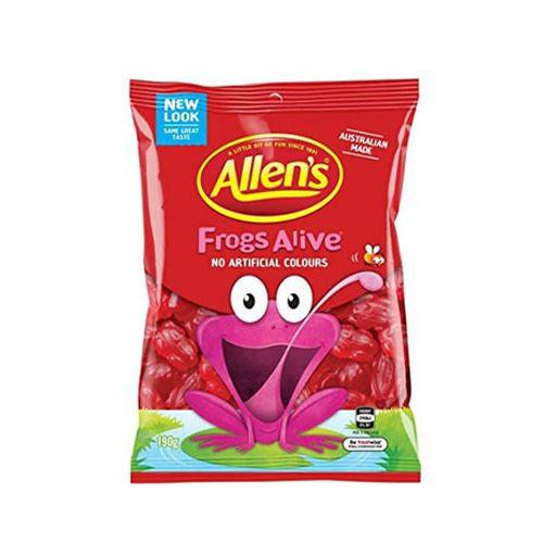 Allens Frogs Alive 190g - Candy Mail UK