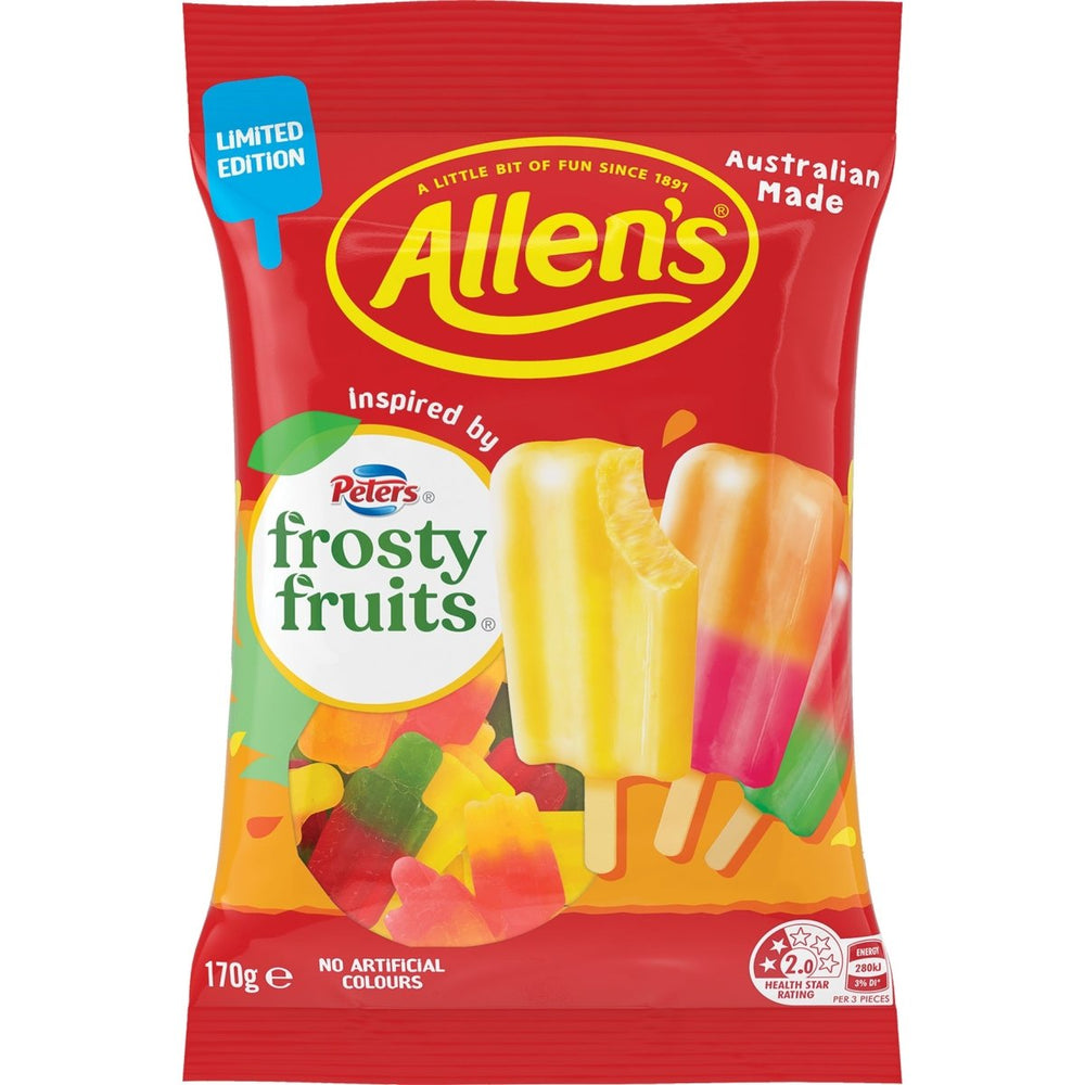 Allen's Limited Edition Frosty Fruits 170g - Candy Mail UK